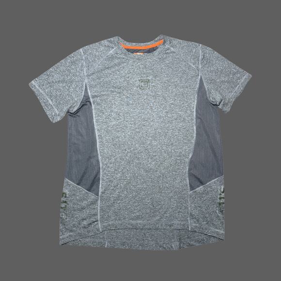 5.11 Recon Performance SS Gray Tee Size L GUC 41185 - Picture 1 of 6